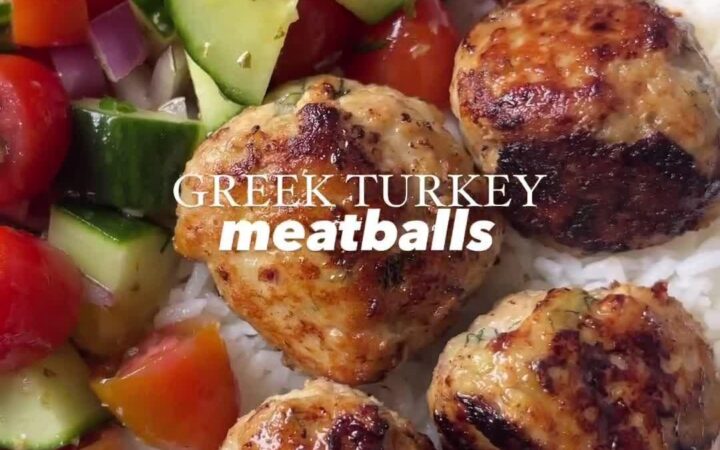 healthy turkey meatballs