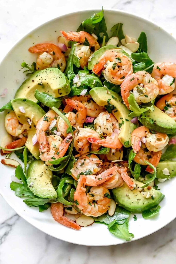 shrimp avocado salad