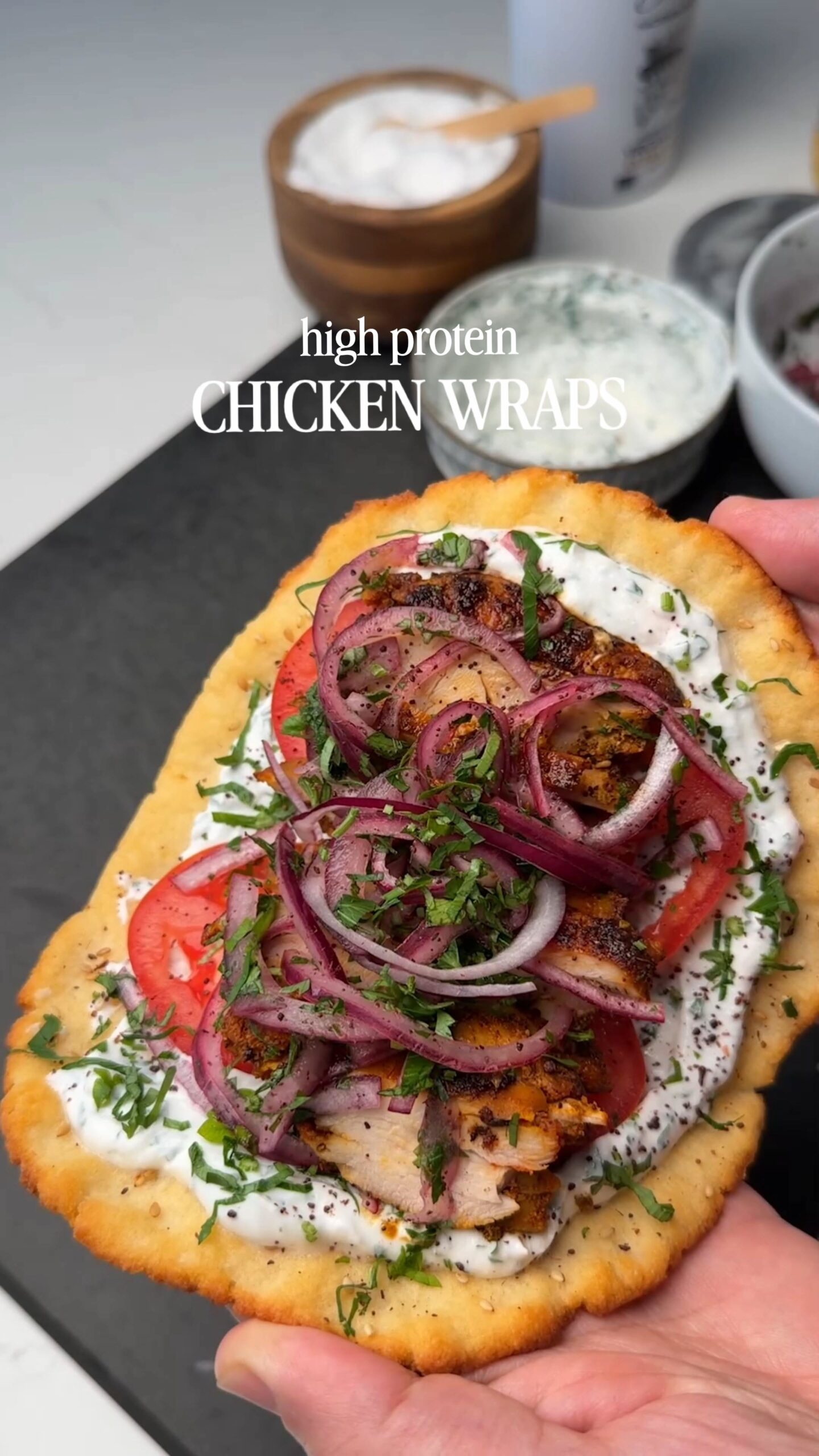 30-Minute Protein Wraps - High-Protein Meal Prep