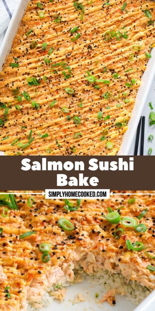 sushi in a dish recipe