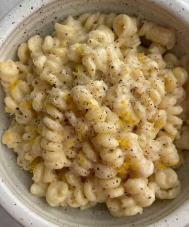 creamy lemon pasta