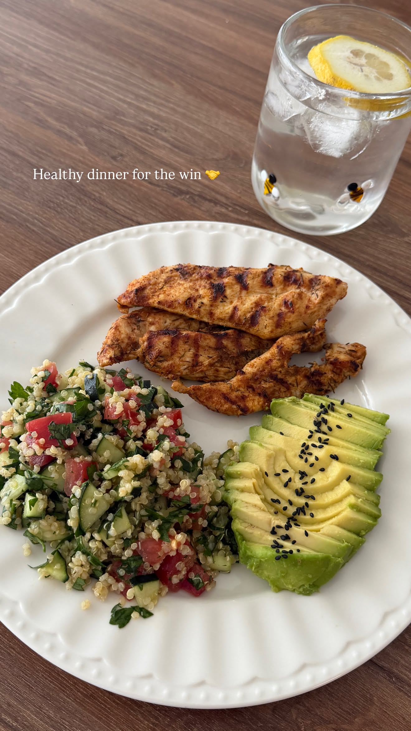 Zesty Quinoa Chickpea Salad