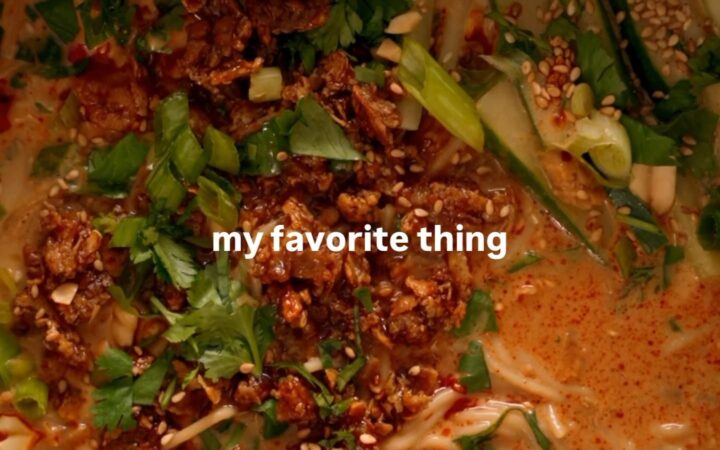 miso peanut ramen bowls