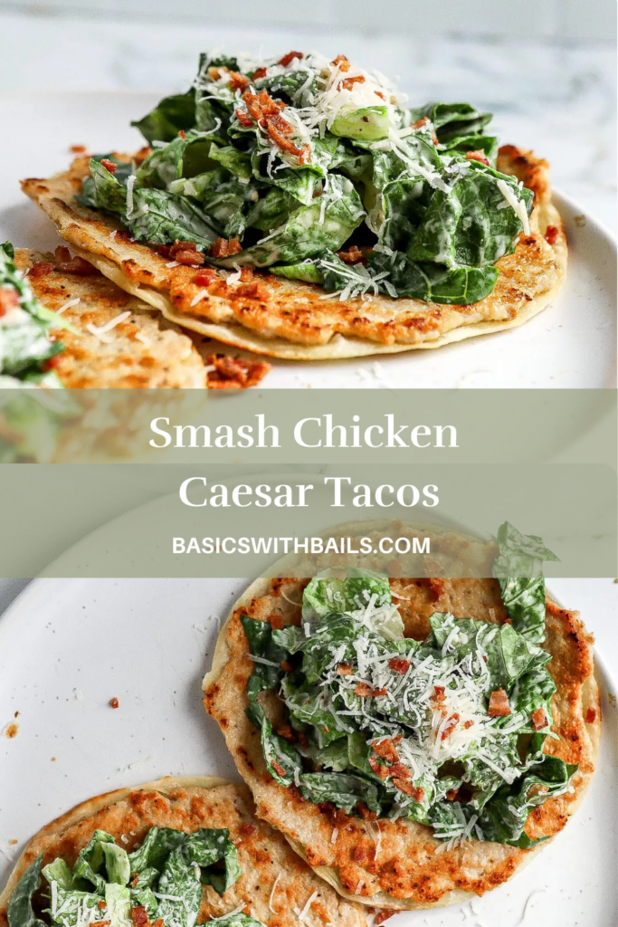 smash chicken taco recipe