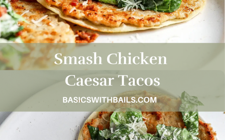 smash chicken taco recipe