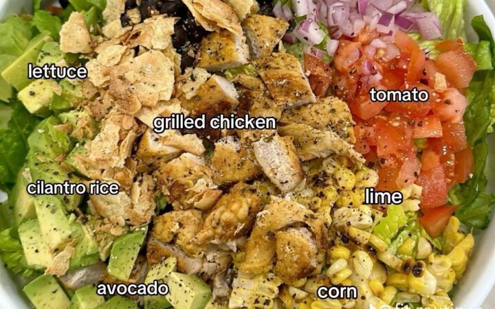healthy meal prep salads
