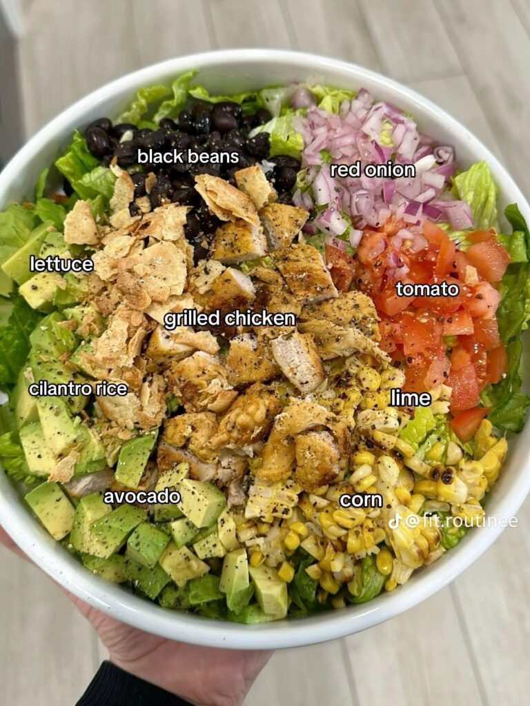 healthy meal prep salads