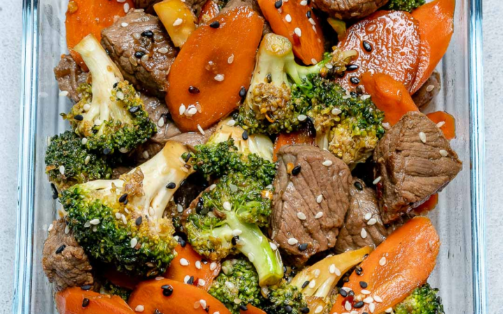 healthy stir fry meal prep