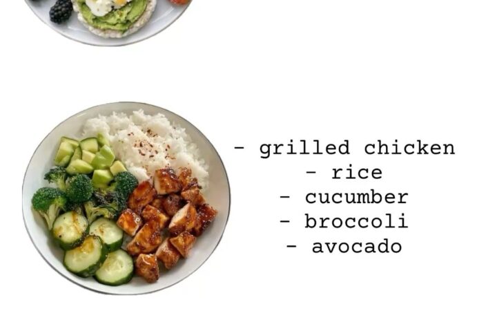healthy lunch bowl