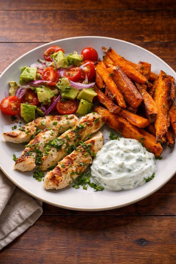 one pan salmon dinner