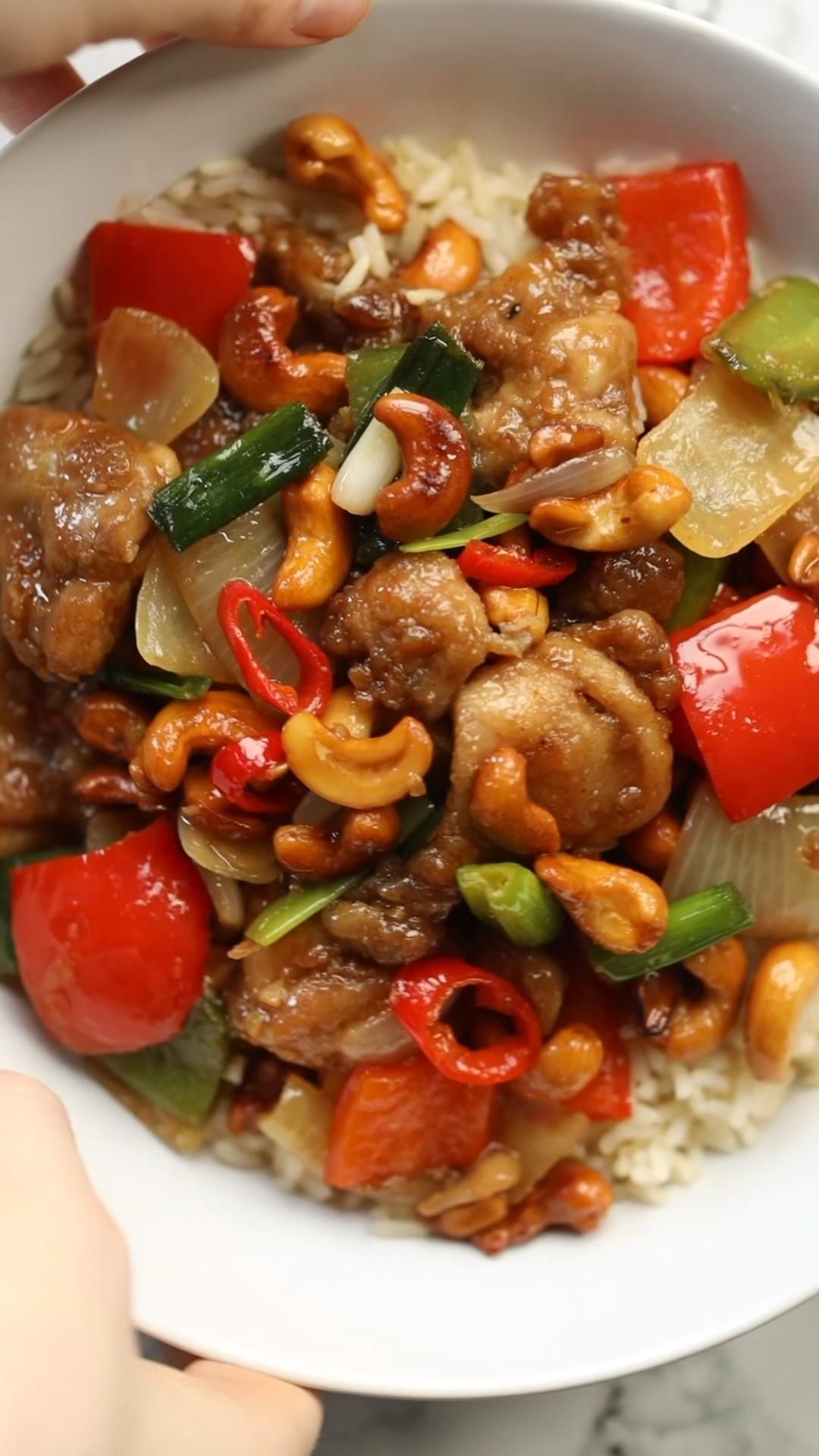 Cashew Chicken Stir-Fry