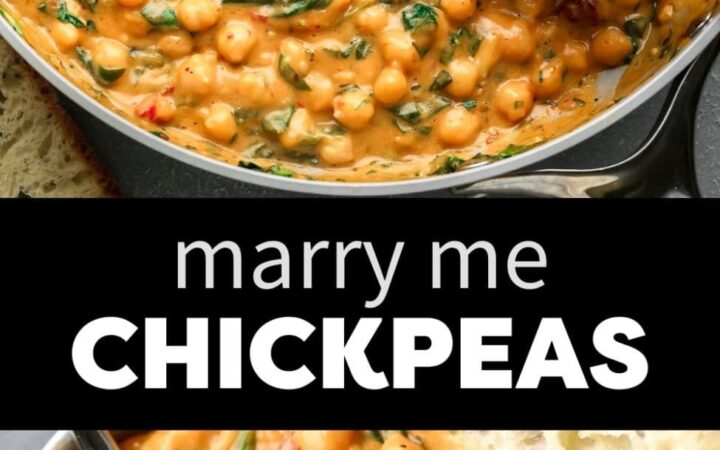 marry me chickpeas vegan