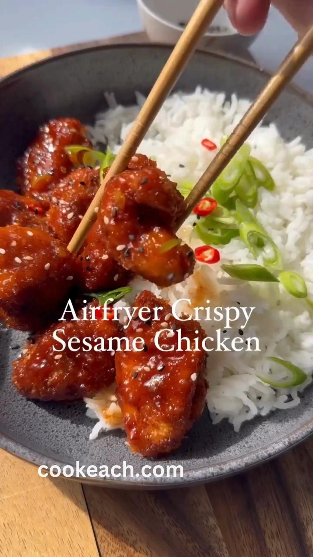Crispy Air Fryer Chicken Thighs with Lemon-Herb Crust