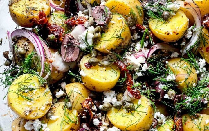 healthy herb salad recipe