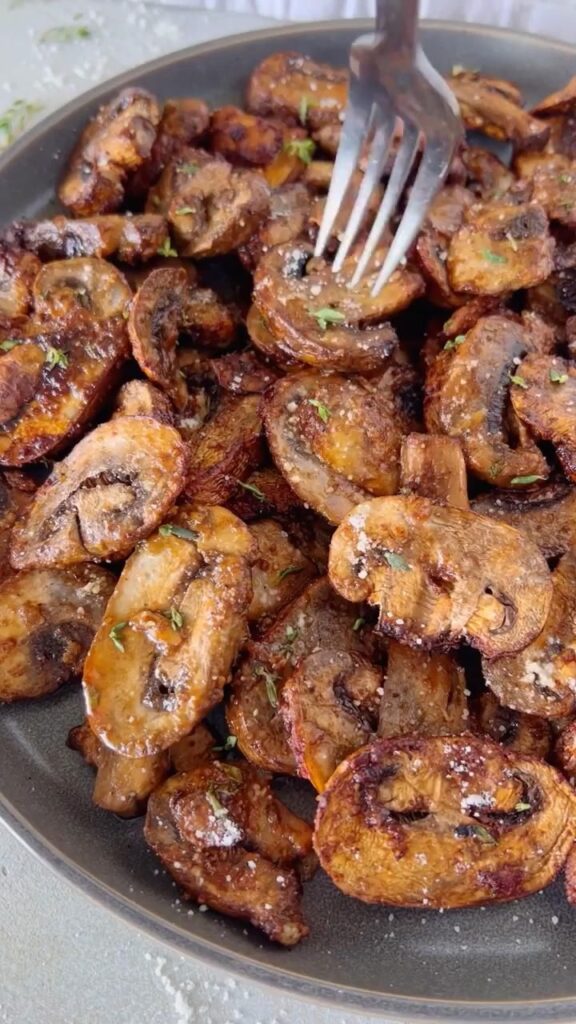 air fryer mushrooms