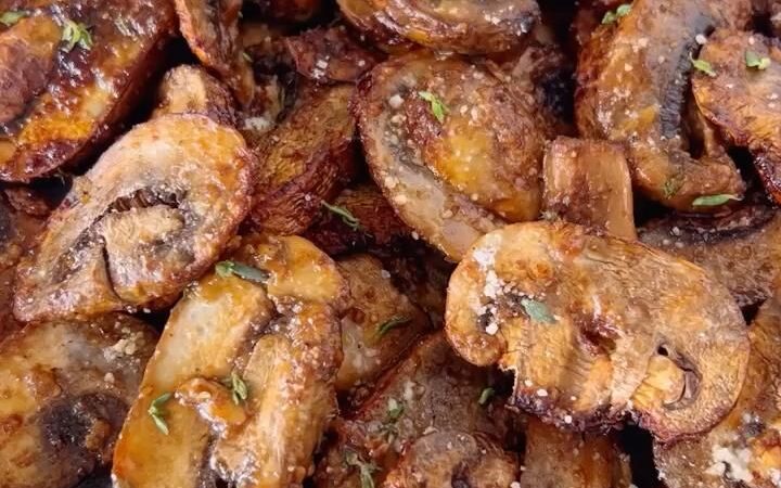 air fryer mushrooms