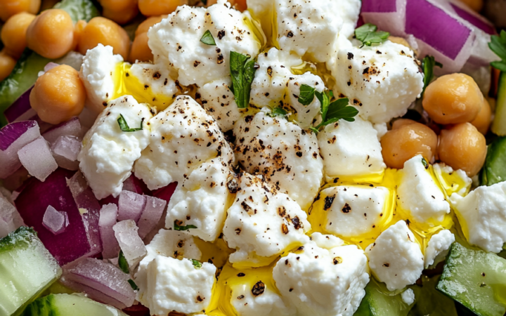 crispy cheese salad recipe