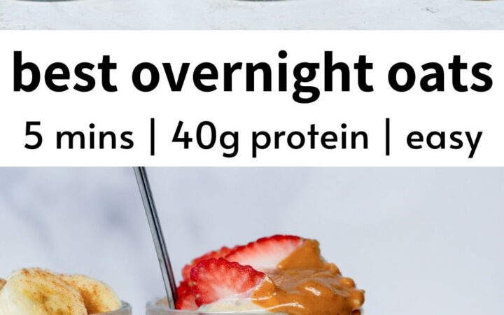 healthy overnight oats recipes