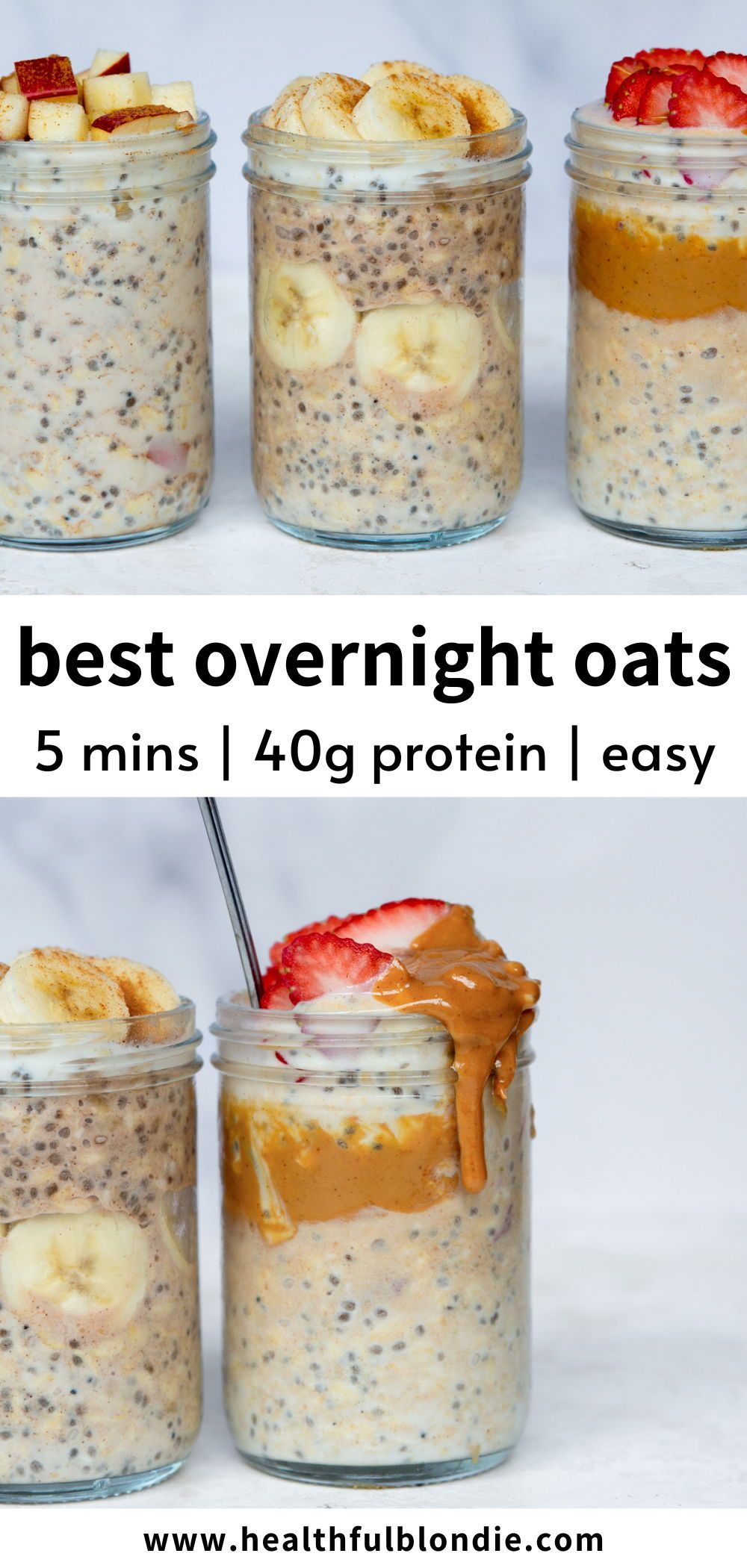 Healthy Overnight Oats Recipes
