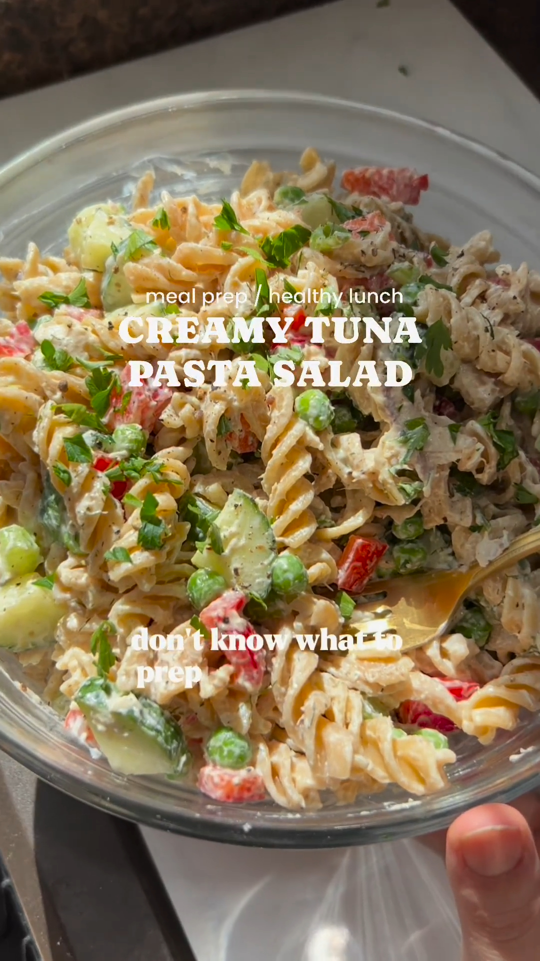Cold Pasta Tuna Salad