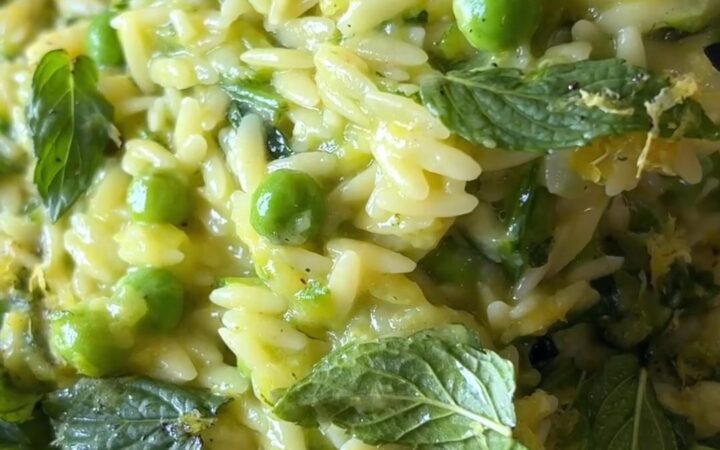 lemon orzo recipe
