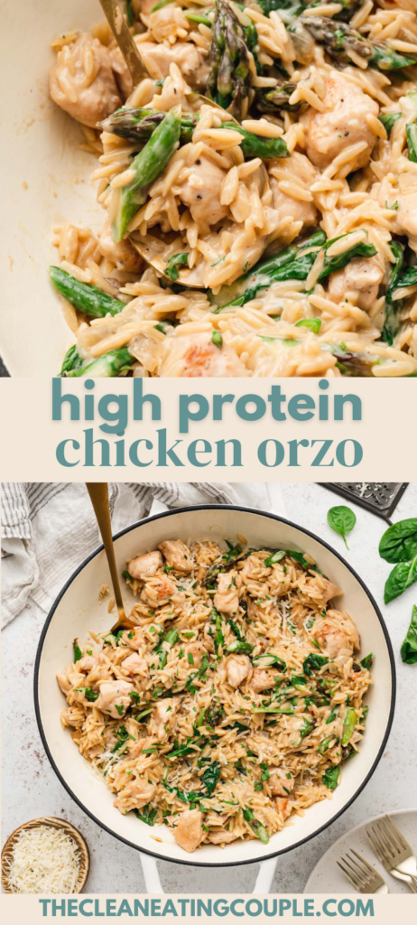 high protein orzo recipe