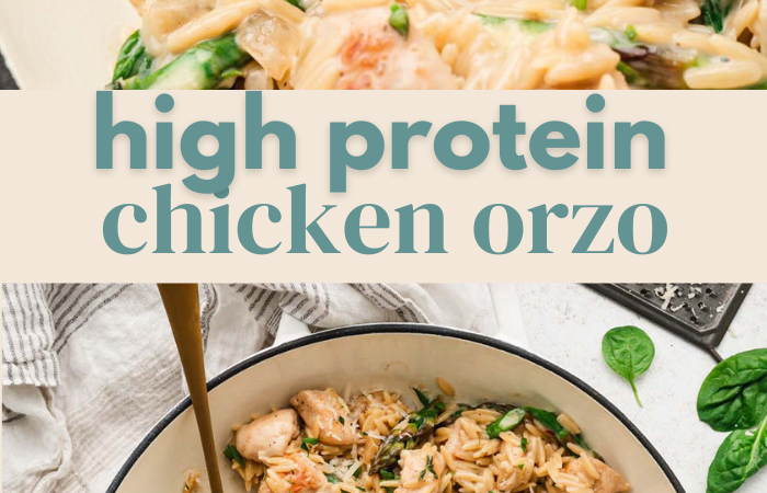 high protein orzo recipe