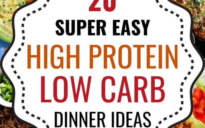 high protein low carb dinner