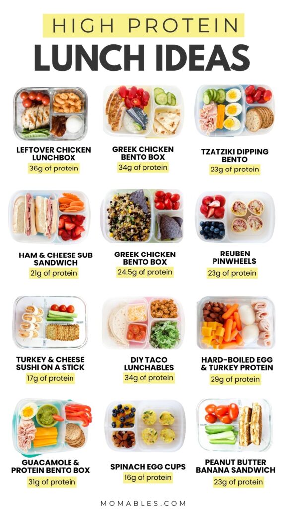 easy prep meals for the week lunch ideas