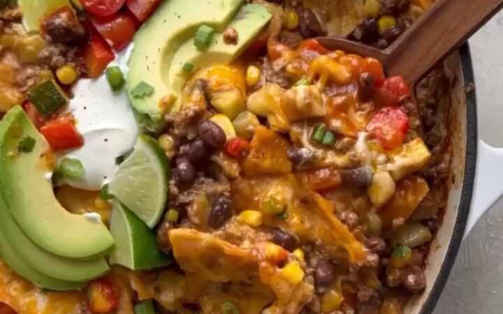 healthy lentil bake recipe