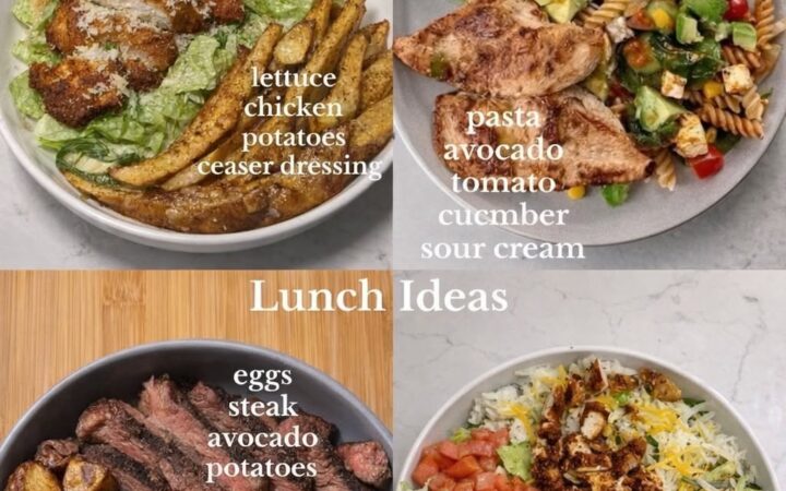 healthy protein packed lunches