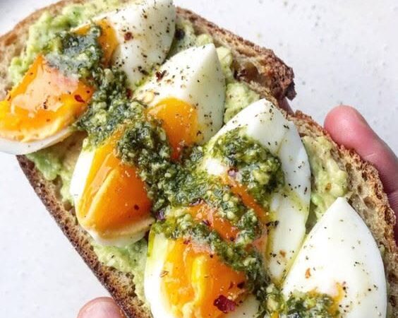 healthy egg toast recipe