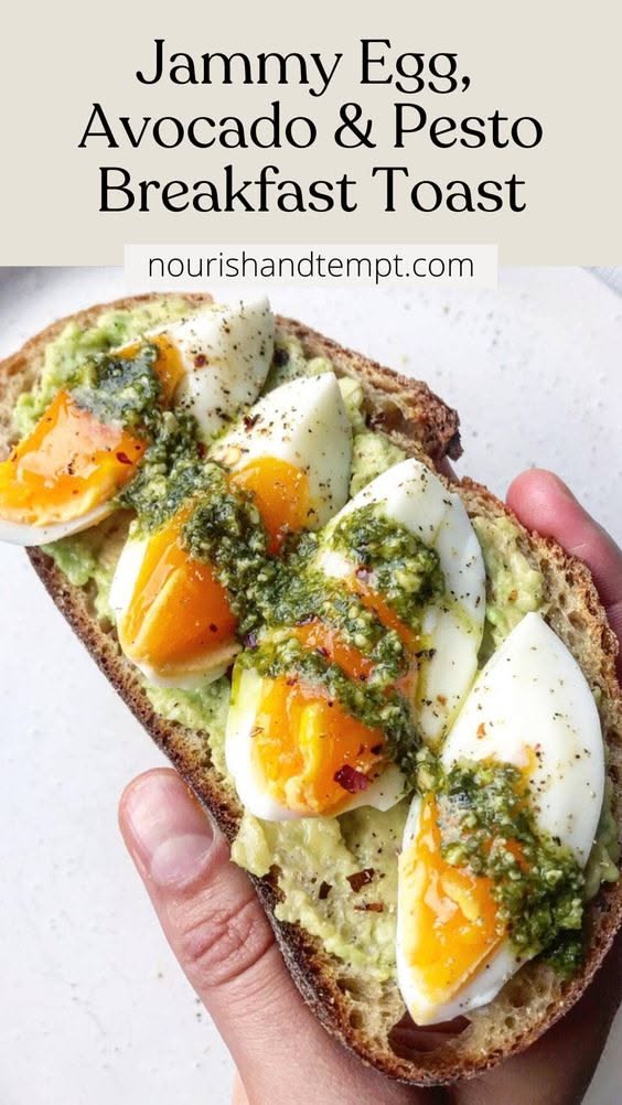 healthy egg toast recipe