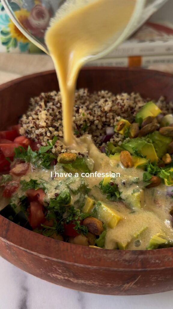 vegan quinoa bowls