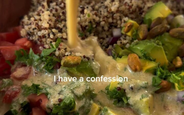 vegan quinoa bowls