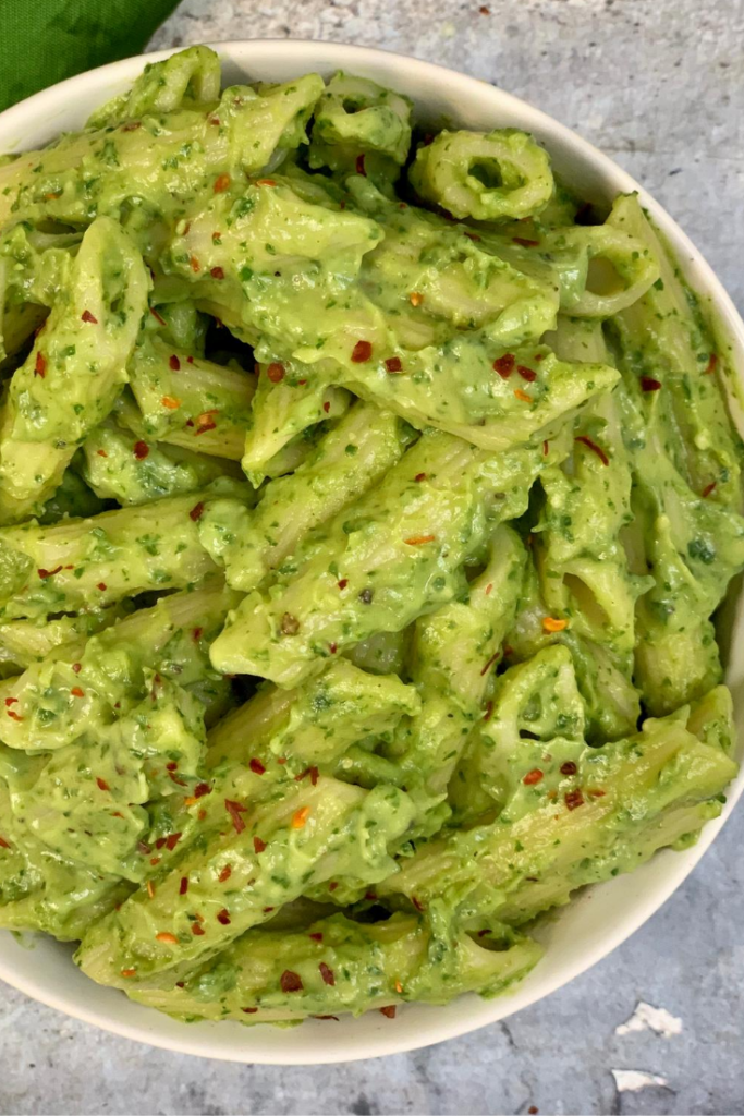 creamy avocado pasta recipe