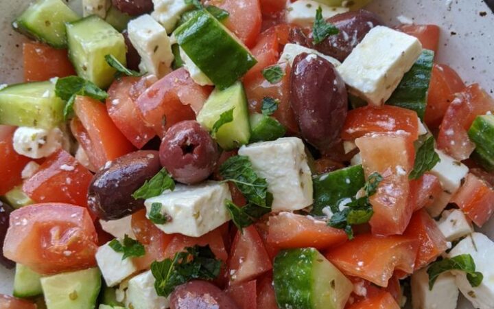 mediterranean chickpea salad