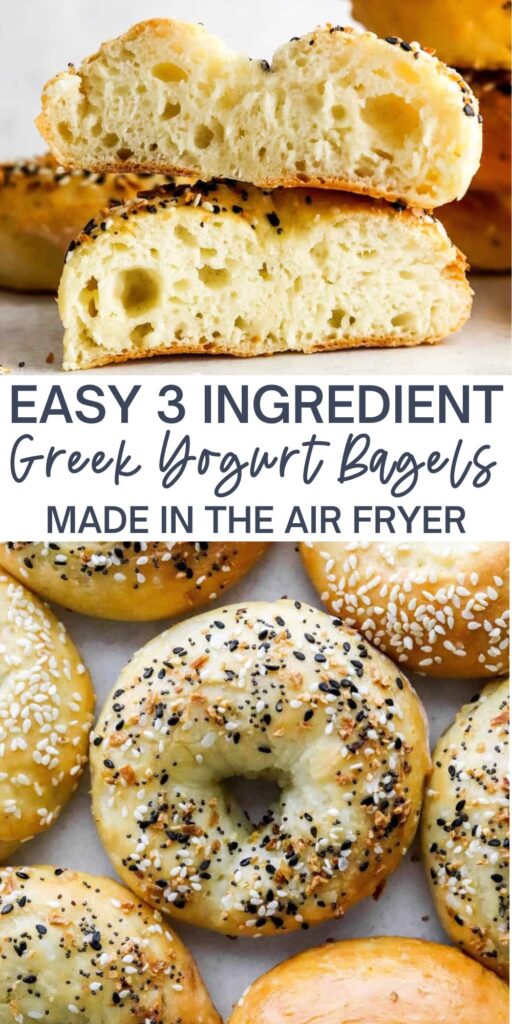 air fryer bagel recipe