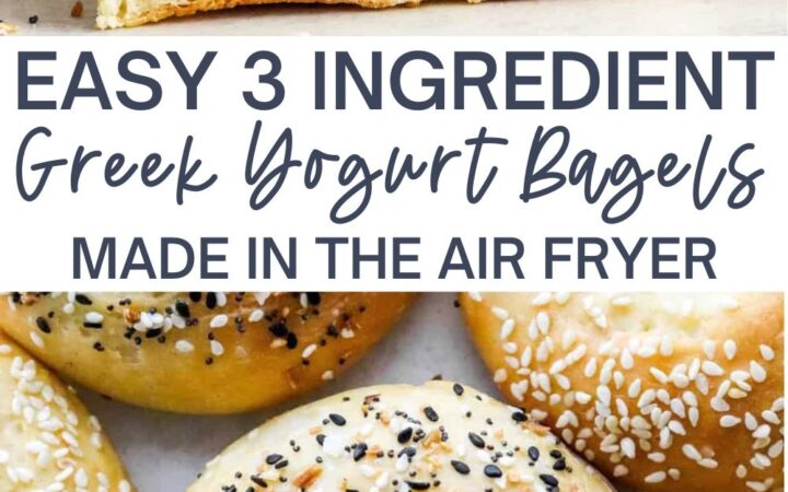 air fryer bagel recipe