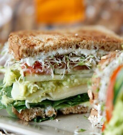 vegetarian sandwich recipe